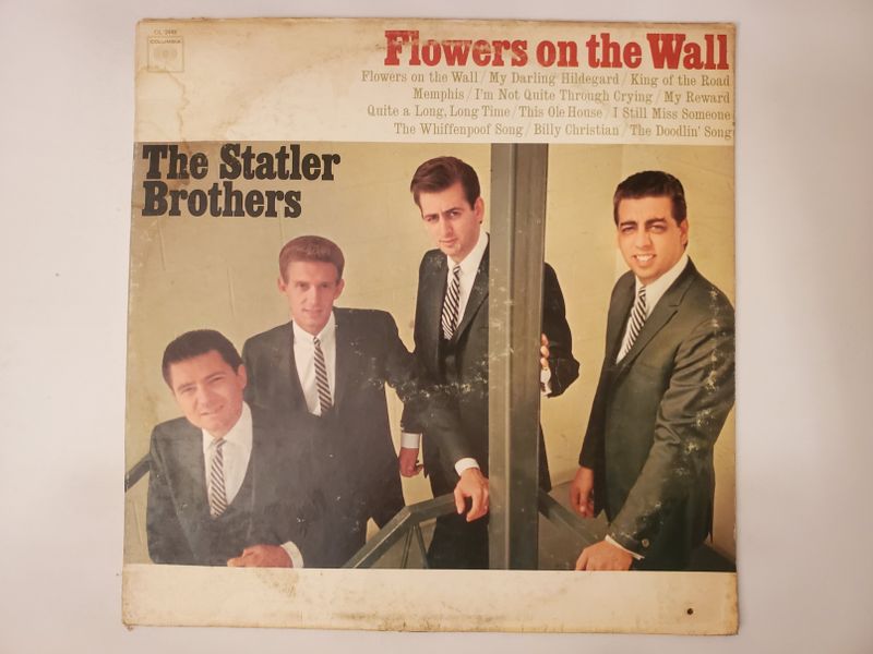 The Statler Brothers Flowers on the Wall vinyl record